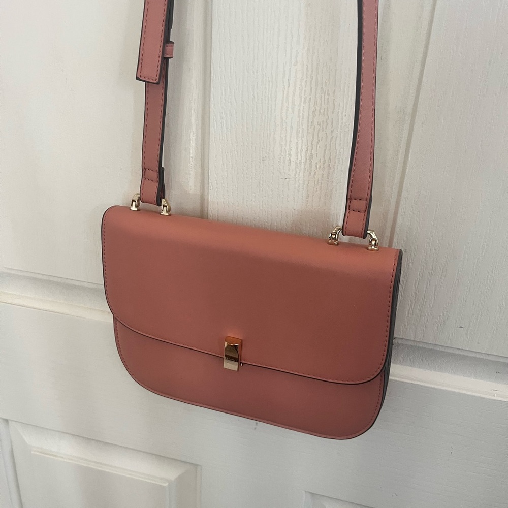 Topshop Pink Accordion Purse